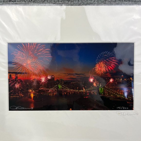 Michael J Leu Art Print SIGNED Set Lot #/300 6x10" Cityscape New York City NYC 1 - Picture 2 of 13